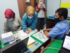 Pelaksanaan Vaksinasi Covid-19 di Lingkungan Perumda Air Minum Tirta Sanjung Buana